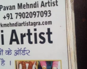 Pawan mehandi artist-bast bridal mehandi in agra/top mehandi home services free, Agra - Photo 2