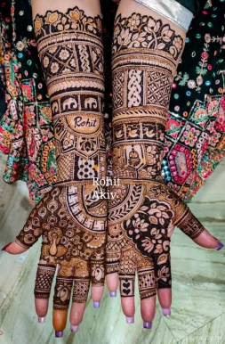Rohit Mehandi Art-Best Bridal Mehandi Artist in Agra/Top Mehandi Artist in Agra/Home Service Free, Agra - Photo 4