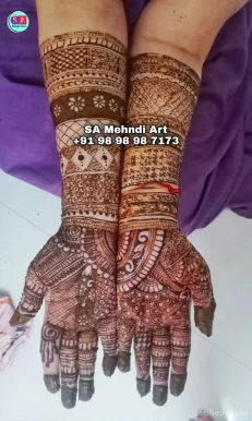 SA Beauty Salon | SA Mehndi Art | SA Nail Art, Ahmedabad - Photo 2