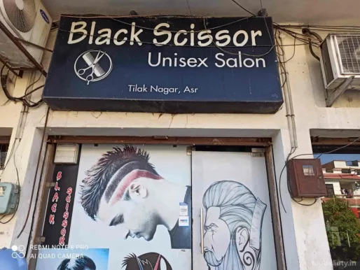 Black scissor saloon (unisex), Amritsar - Photo 3