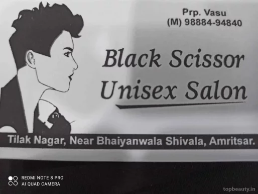 Black scissor saloon (unisex), Amritsar - Photo 1