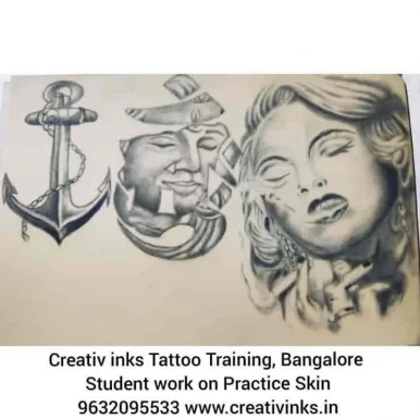 Creativ inks Tattoo Designs, Remove & Training (Design & Remove), Bangalore - Photo 2