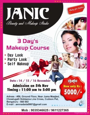 Janic beauty and makeup studio, Bangalore - Photo 5