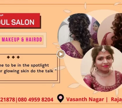 Soul Salon – Hairdressing parlor in Bangalore
