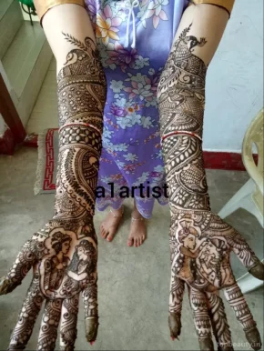 A1ARTIST- Mehndi Artist & Designer 💖 I Bridal Mehndi, Party Mehndi, Mehndi Function, Engagement Mehndi, Corporate Events I Best Bridal Mehndi Artist in Bhubaneswar, Odisha, Bhubaneswar - Photo 1