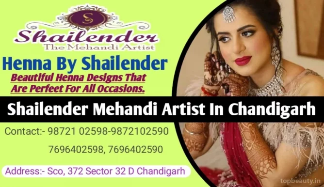 Shailender Mehandi Artist, Chandigarh - Photo 5