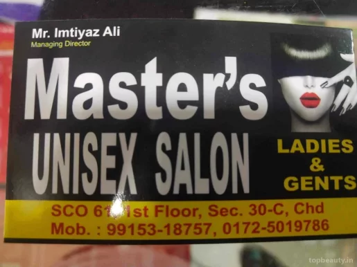 MASTER' S Unisex Beauty Saloon & Academy, Chandigarh - Photo 6