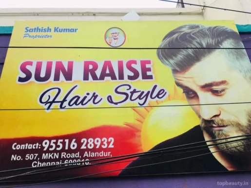 Sun Raise Hair Style, Chennai - Photo 1