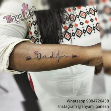 Maya ink tattoo shop, Chennai - Photo 2
