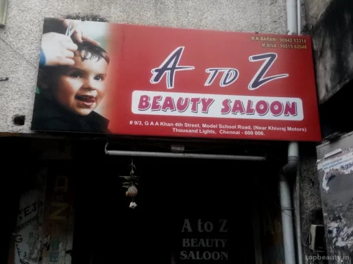 A To Z Beauty Saloon, Chennai - Photo 2