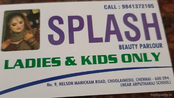 Splash Beauty Parlour, Chennai - Photo 3