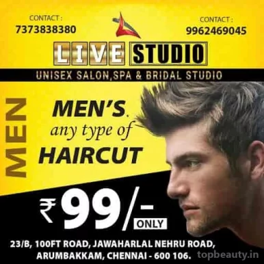Live Studio Academy Unisex salon, Chennai - Photo 1