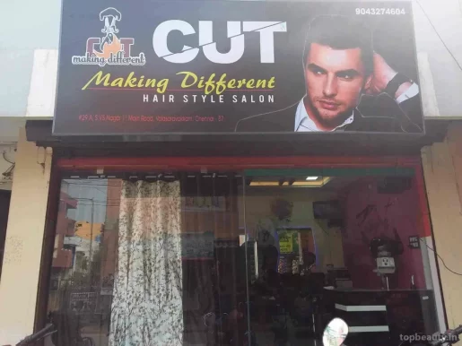 Cut making different hair & style salon, Chennai - Photo 3