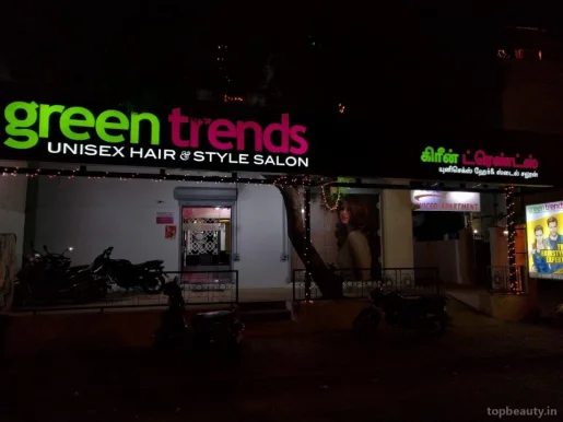 Green Trends Unisex Hair & Style Salon, Chennai - Photo 8
