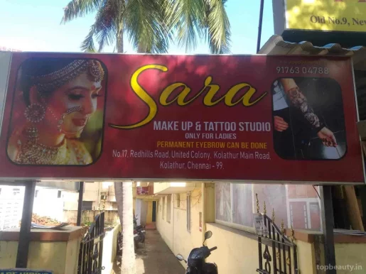 Sara Makeup &Tatto Studio, Chennai - Photo 2