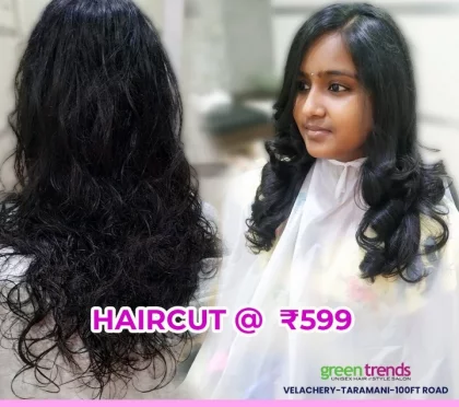 Green Trends- Taramani Unisex &Style Salon – Hair coloring in Chennai