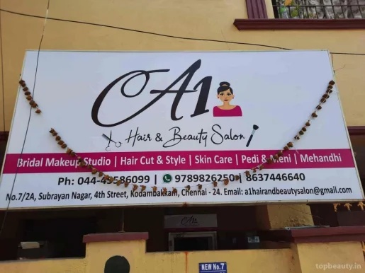 A1 hair &beauty salon, Chennai - Photo 4