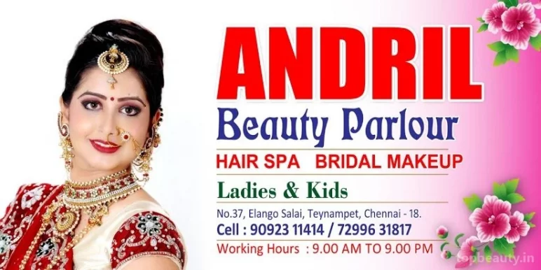 ANDRIL beauty parlour, Chennai - Photo 1