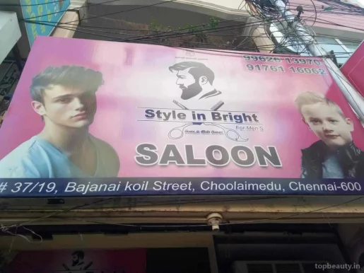Style in Bright Mens Saloon, Chennai - Photo 4