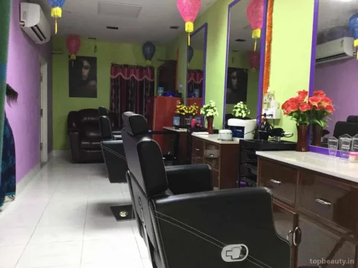 Purple green hair & beauty salon, Chennai - Photo 4
