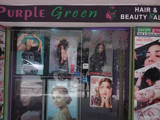 Purple green hair & beauty salon, Chennai - Photo 7