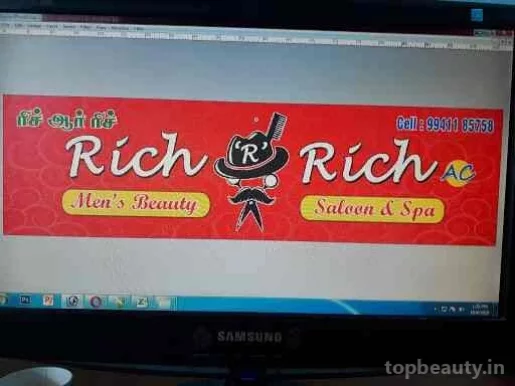 Rich R Rich Men's Beauty Saloon, Chennai - Photo 6