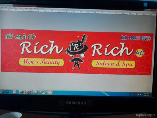 Rich R Rich Men's Beauty Saloon, Chennai - Photo 1