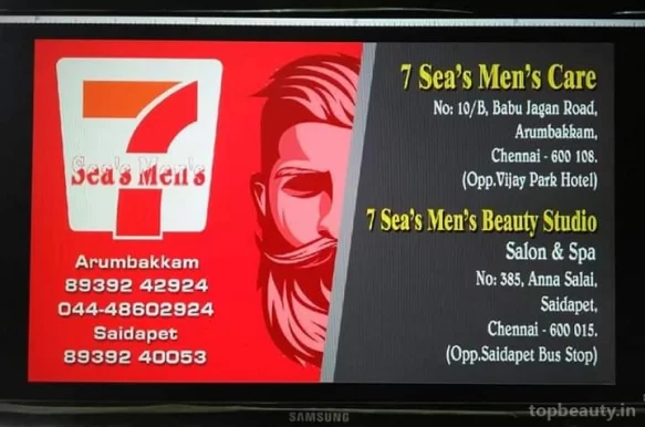 7 sea Men's spa, Chennai - Photo 5