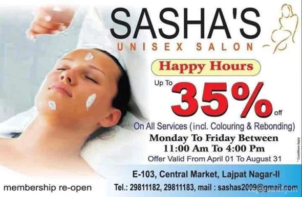 Sasha's Unisex Salon, Delhi - Photo 6