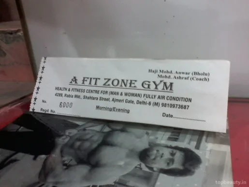 A Fit Zone Gym, Delhi - Photo 3