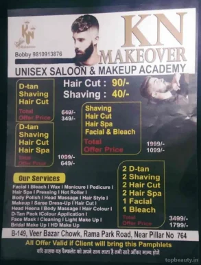 KN Makeover Unisex Saloon, Delhi - Photo 2