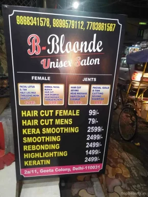 B Bloonde Unisex Salon, Delhi - Photo 5