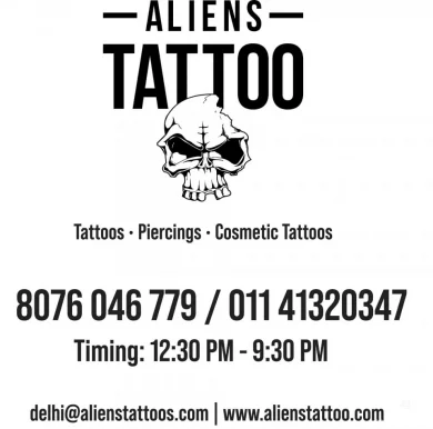 Aliens Tattoo Delhi - Premium Tattoo Shop in Delhi, Delhi - Photo 3