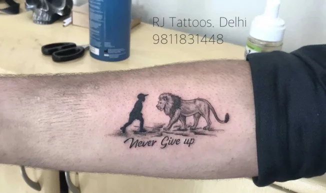 RJ Tattoos - Tattoo Artist in Pitampura - Tattoo Studio Near Me - Tattoo Artist in Rohini - Tattoo, Delhi - Photo 1