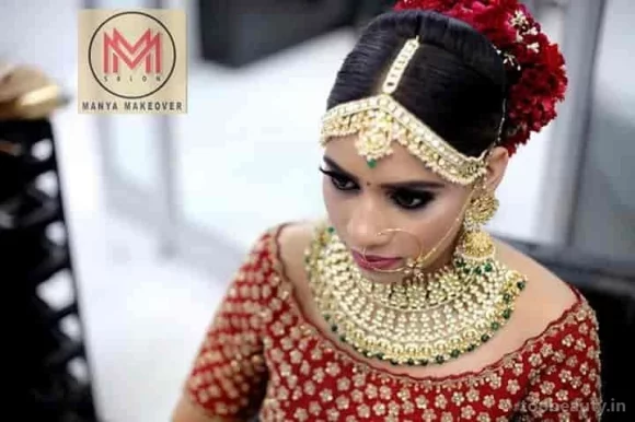 Manya Makeovers & Salon (Best Makeup Artist & Unisex salon in Mayur Vihar East Delhi), Delhi - Photo 3