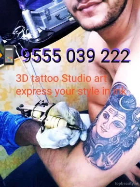 3D Tattoo Studio Art - Portrait tattoo artist & Designer | tattoo parlors | tattoo shops, Delhi - Photo 6
