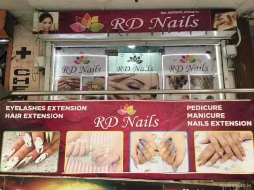 RD Nails: Nail Extensions | Nail Art | Eyelashes, Delhi - Photo 4