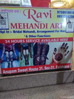 Ravi Mehandi art - Bridal Mehndi Artist Faridabad, Mehndi Artist at Home in Faridabad/delhi, Faridabad - Photo 5