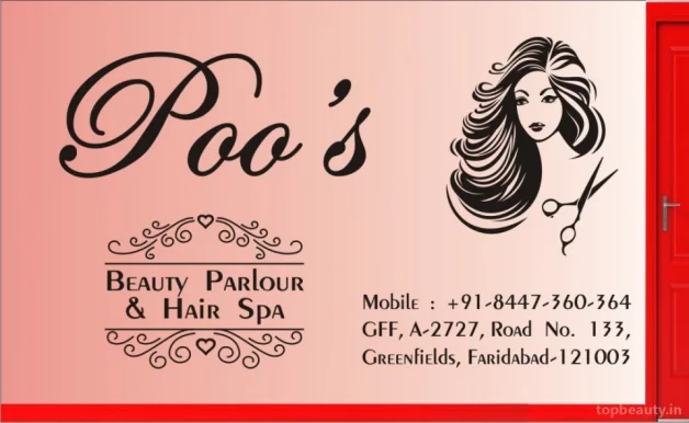 Poo's Beauty Parlour, Faridabad - Photo 1