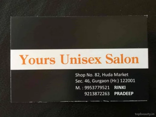 Yours Unisex Salon, Gurgaon - Photo 6