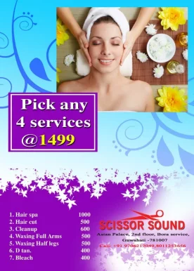 Scissor Sound Hair and Beauty Salon Guwahati, Guwahati - Photo 5