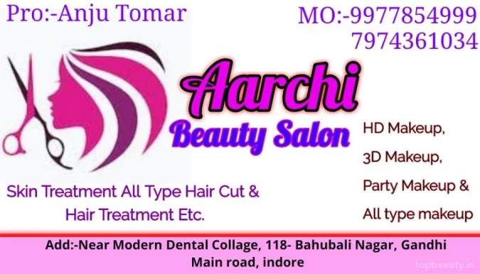 Archi Beauty Salon, Indore - Photo 1