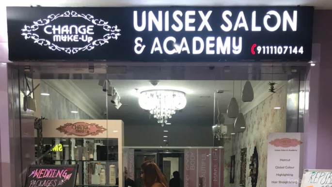 Change Makeup Unisex Salon & Academy, Indore - Photo 2