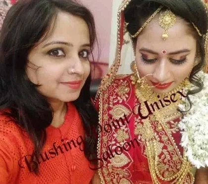 Blushing Point Unisex Salon & Academy – Bridal makeup in Jaipur