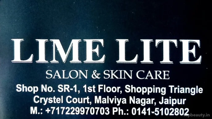 Lime Lite Salon and Skin Care, Jaipur - Photo 3