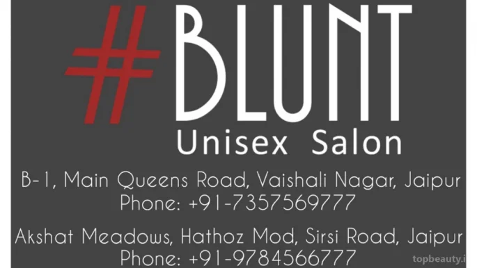 Hashtag Blunt - Best Unisex Salon & Beauty Parlour, Jaipur - Photo 3