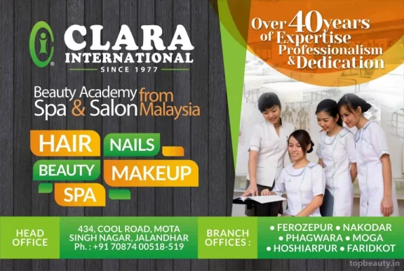 Clara International Salon & Academy, Jalandhar - Photo 1