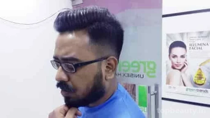 Green Trends Unisex Hair & Style Salon, Kolkata - Photo 4