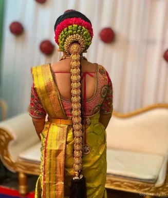 Slerisha shining star bridal makeup, Madurai - Photo 4