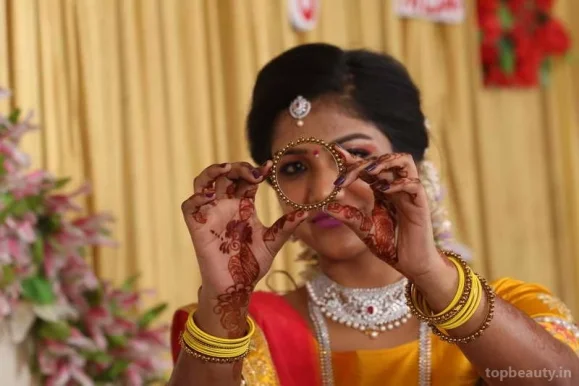 Sujatha Beauty Parlour & Training Institute (bridal makeup artist/ Tattoo/ Micro blading, Madurai - Photo 3